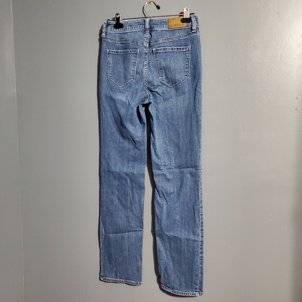Flag & Anthem Womens High Rise Straight Jeans Dark Wash Size 4 - Picture 4 of 9